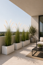 Pianta artificiale pampas